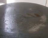 A picture of step 7 of Besan chilla.