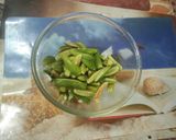 A picture of step 1 of Spicy Fried Ivy Gourd with Air Fryer Without Oil.