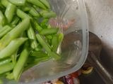 Kacang Buncis Tauhu Telur Bersama Udang