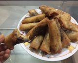 Foto langkah ke 4 dari resep Piscok ju (pisang coklat keju).