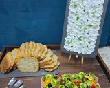 عکس مرحله 1 از دستور تابلو پنیر 🧀🎨 cheese board