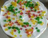 A picture of step 14 of Butterfly doll cake.