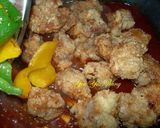 A picture of step 9 of Sweet and Sour Bell Peppers with Pork.