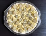 A picture of step 3 of Pickled Dill Cucumber Pizza.