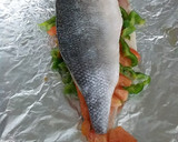 Foto del paso 4 de la receta: 🐟 Lubina con verduras🍅🫑 en papillote🦋