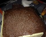 Foto langkah ke 6 dari resep Kue tart brownies kukus.