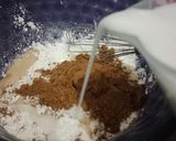 Foto langkah ke 3 dari resep Nagasari Cokelat Potong.