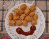 A picture of step 8 of Daal pakoda.