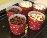 Foto langkah ke 6 dari resep Muffin Chocolate Tintin Rayner (tanpa Mixer).