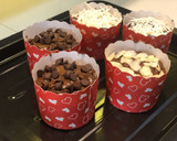 Foto langkah ke 6 dari resep Muffin Chocolate Tintin Rayner (tanpa Mixer).