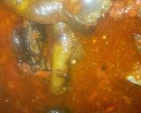 A picture of step 3 of Egusi soup.