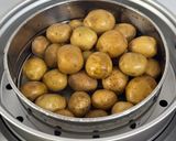 A picture of step 1 of Spicy, Flavorful & Super Tasty Kathiyawadi Lasaniya Batata.