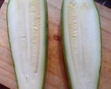 Foto del paso 1 de la receta: Zucchine ripiene di pollo,verdure e formaggio-Zucchini relleno de vegetales Pollo y Queso
