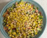 صورة لخطوة 3 من وصفة سلطة البطاطس المقلي والحمص 🥗