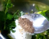 A picture of step 2 of Green chutney.