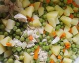 A picture of step 2 of Chiken Mecroni #Eidkimeethas.