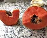 Foto del paso 1 de la receta: Mousse de papaya (lechosa)