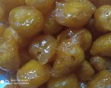 A picture of step 7 of Thaen Mittai/ Sugar candy.