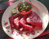 बीट रूट ची चपाती(हेल्दी) (beetroot chi chapati recipe in marathi) रेसिपी स्टेप 3 फोटो 