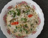 Pas rețetă Ciorbă de salată a la grec fără slănină sau omletă 2 fotografie