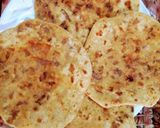 A picture of step 3 of Onion  Roti.