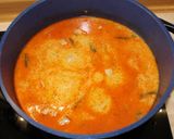 Magyaros zöldbableves recept fázis 6 fotója