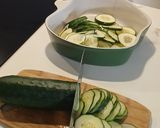 Foto del paso 1 de la receta: Sunomono de Pepino con Ponzu Añejo y Dúo de Sésamo