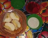 Foto del paso 2 de la receta: Panna cotta con licor de cereza y base de galletas
