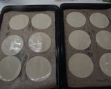 A picture of step 1 of Japanese and Korean style snack pizza.