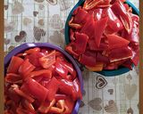 Фото кроку 4 до 🇭🇺"Лечо"🧄🌶️🍅🥕.