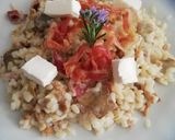 Foto del passaggio 4 della ricetta Cereali con carciofi, formaggio spalmabile e pancetta croccante