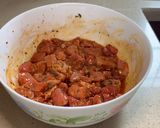 Foto del paso 4 de la receta Arroz con carne de cerdo en adobo