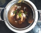 A picture of step 7 of Lauki kofta.