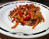 Foto del paso 7 de la receta: Julianas de pollo con verdura