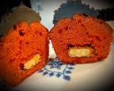 Une image de l'étape 13 de Cupcakes red velvet, cœur chocolat blanc, glaçage au beurre.