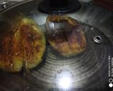 A picture of step 1 of Stuff brinjal with Parantha.