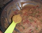 A picture of step 4 of Pav bhaji.