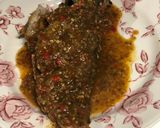 Gambar langkah 5 resipi Fried Kerapu with Tamarind Sauce.