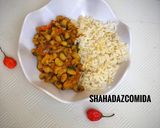 A picture of step 7 of Bean porridge.