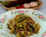 Foto langkah ke 3 dari resep Plecing Tuung Base Tunu/Plecing Terong Bumbu Bakar.