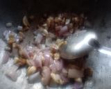 A picture of step 2 of Mushroom Masala.