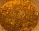 A picture of step 3 of Sweet Mango Chutney.