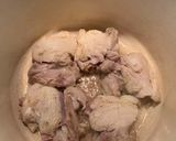 A picture of step 2 of Coconut Chicken and Rice.