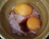 รูปขั้นตอนการทำที่ 1 ของ ไข่เจียวหมูสับ จากหม้อทอดไร้น้ำมัน