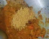 A picture of step 7 of Tendli Peanut Masala.