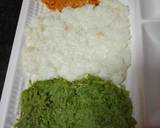 Tricolor halwa recipe step 9 photo