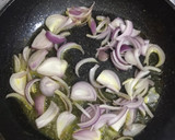 A picture of step 4 of Beef stroganoff.