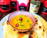 A picture of step 5 of Masala dal.