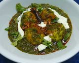 A picture of step 6 of Spinach Egg Curry.