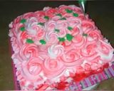 A picture of step 7 of Fresh vanilla chocolate cake.